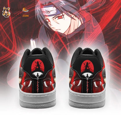 Custom Itachi Sharingan Anime Sneakers – Naruto Air Shoes