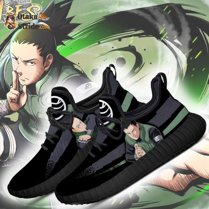 Shikamaru Jutsu Reze Shoes, Naruto Fan Gift Idea TT03