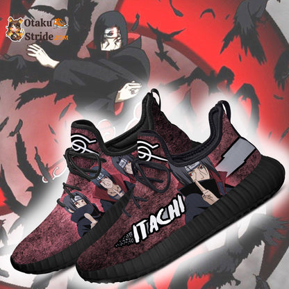 Itachi Custom Printed Footwear – Naruto Fan Gift Idea