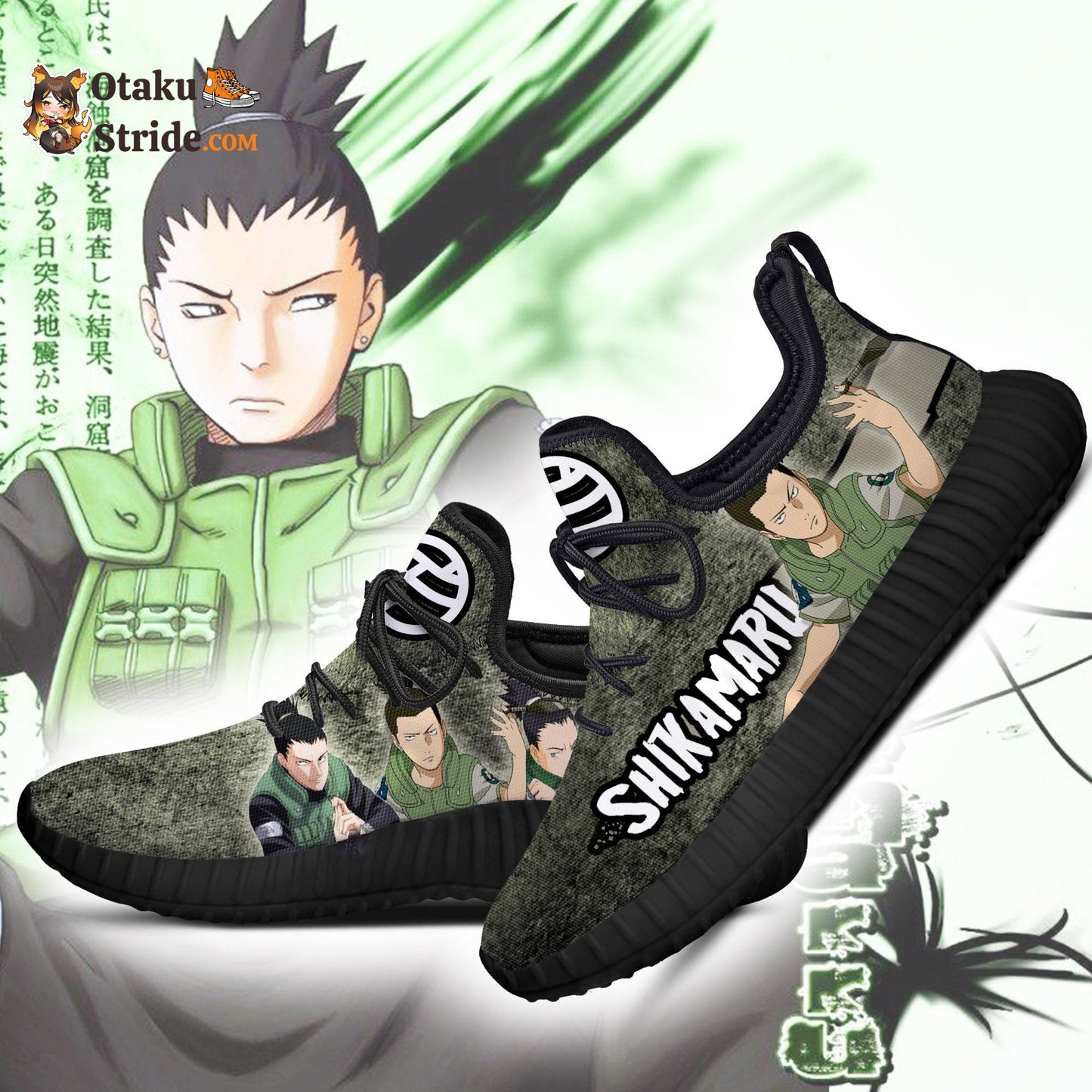 Shikamaru Reze Shoes – Naruto Fan Gift Idea TT05