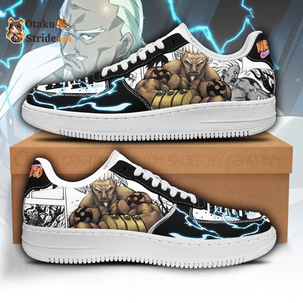 Raikage Sneakers – Custom Naruto Shoes for Fans