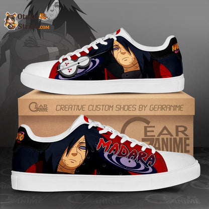 Uchiha Madara Skate Shoes – Naruto Custom Shoes PN10