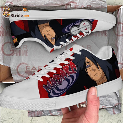 Uchiha Madara Skate Shoes – Naruto Custom Shoes PN10