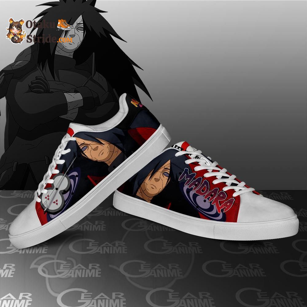 Uchiha Madara Skate Shoes – Naruto Custom Shoes PN10