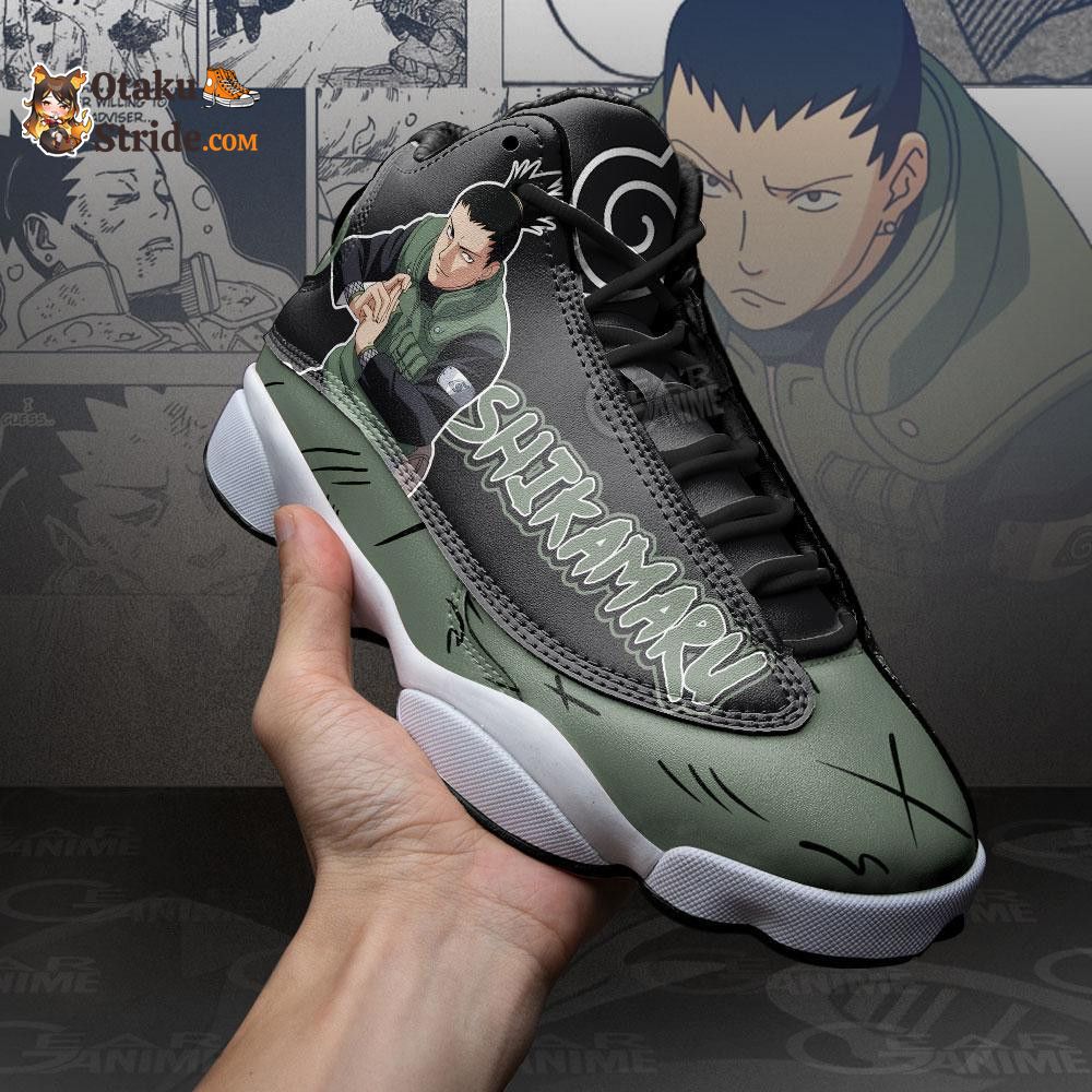 Custom Shikamaru Anime Sneakers – Naruto Shoes for Fans