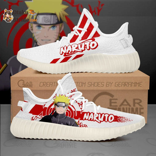 Custom Anime Shoes Featuring Uzumaki and Kurama Seal Designs – Perfect for Naruto Fans!