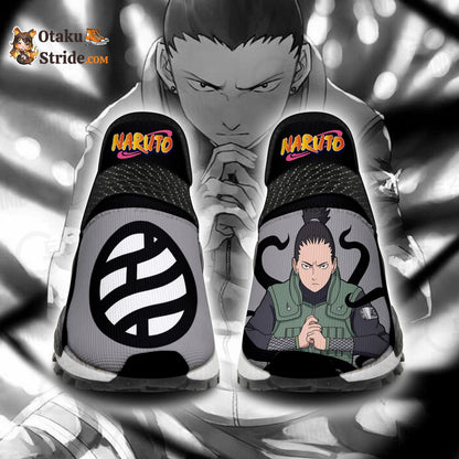 Custom Anime Shoes Featuring Shikamaru from Naruto – Unique Footwear for Anime Fans!