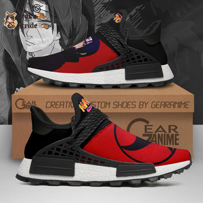 Custom Anime Shoes Featuring Uchiha Itachi – Naruto Inspired Design PT11