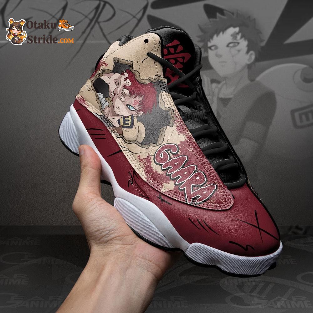 Custom Gaara of the Sand Anime Sneakers – Naruto Shoes