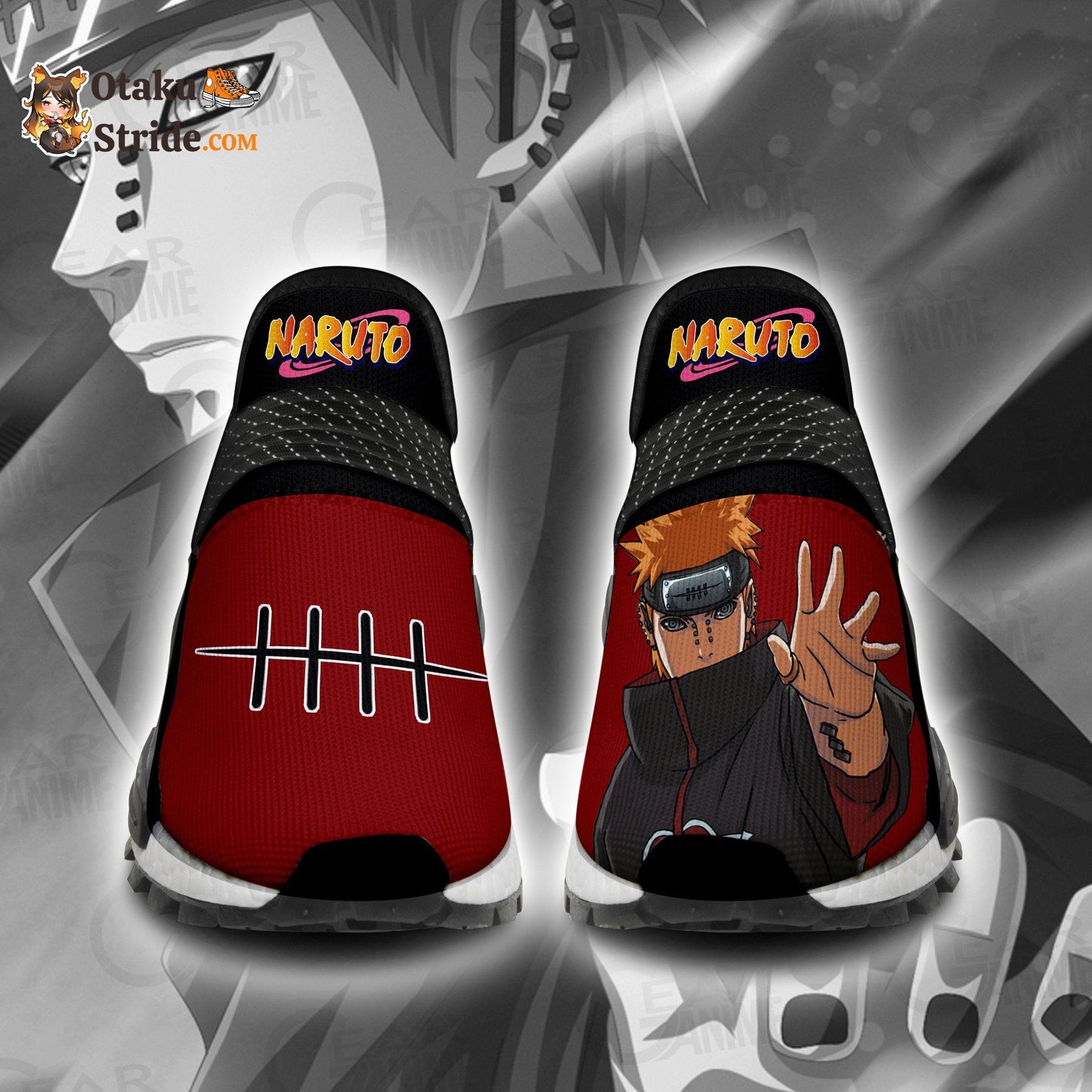 Custom Nagato Pain Anime Shoes – Naruto PT11 Design