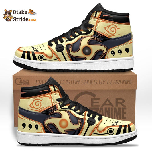 Custom Naruto Bijuu Rasenshuriken Anime Sneakers – Uzumaki Naruto Shoes