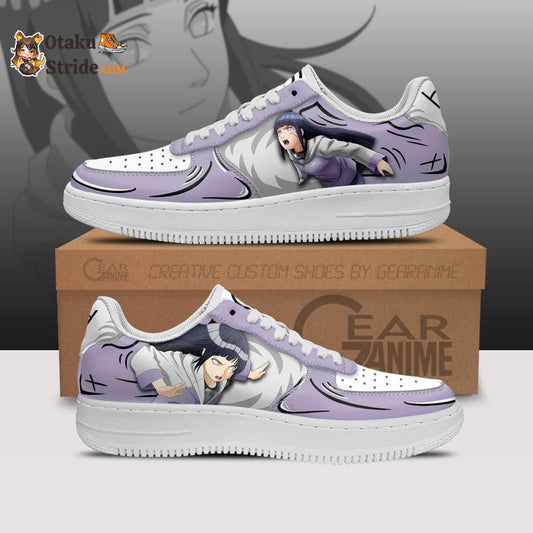 Hinata Hyuga Air Sneakers – Custom Anime Shoes for Naruto Fans
