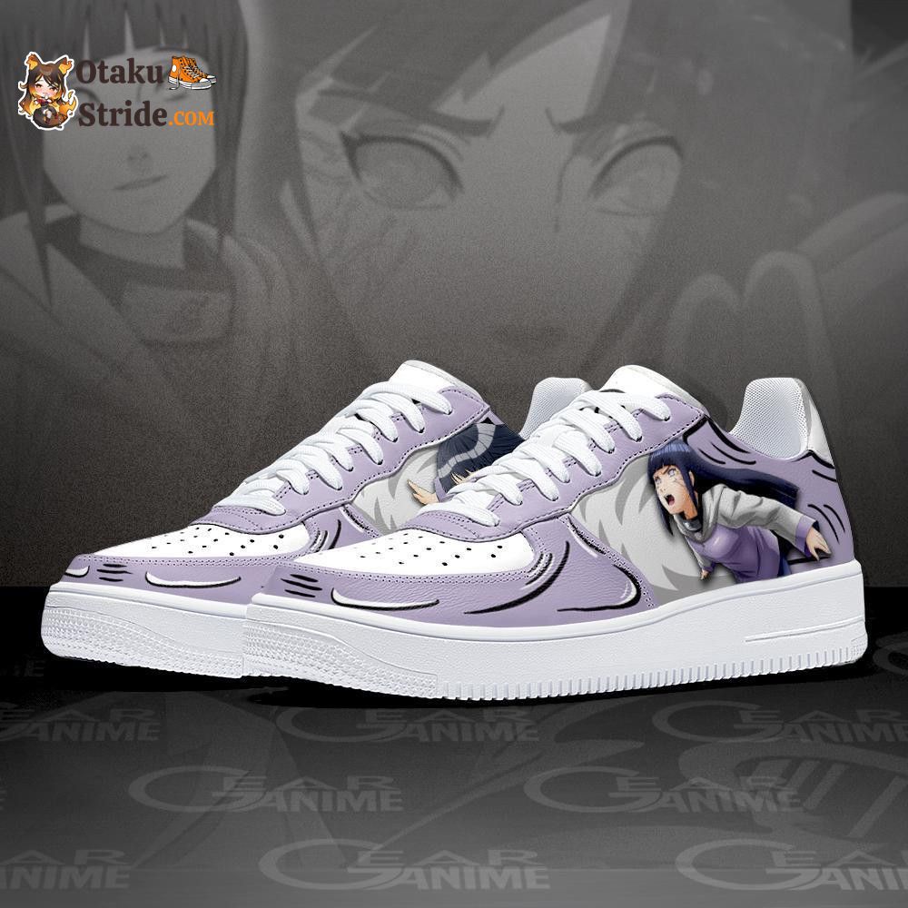 Hinata Hyuga Air Sneakers – Custom Anime Shoes for Naruto Fans