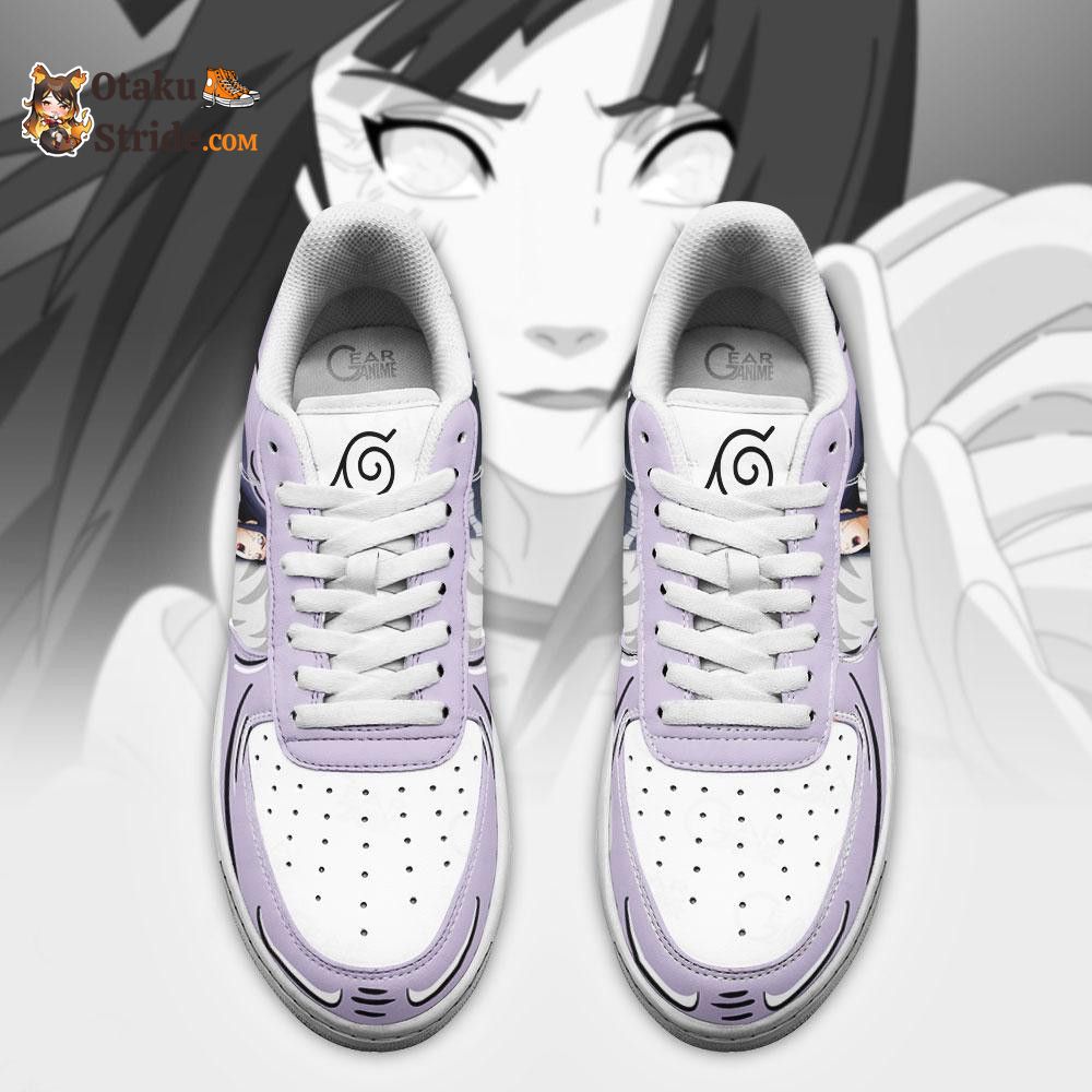 Hinata Hyuga Air Sneakers – Custom Anime Shoes for Naruto Fans