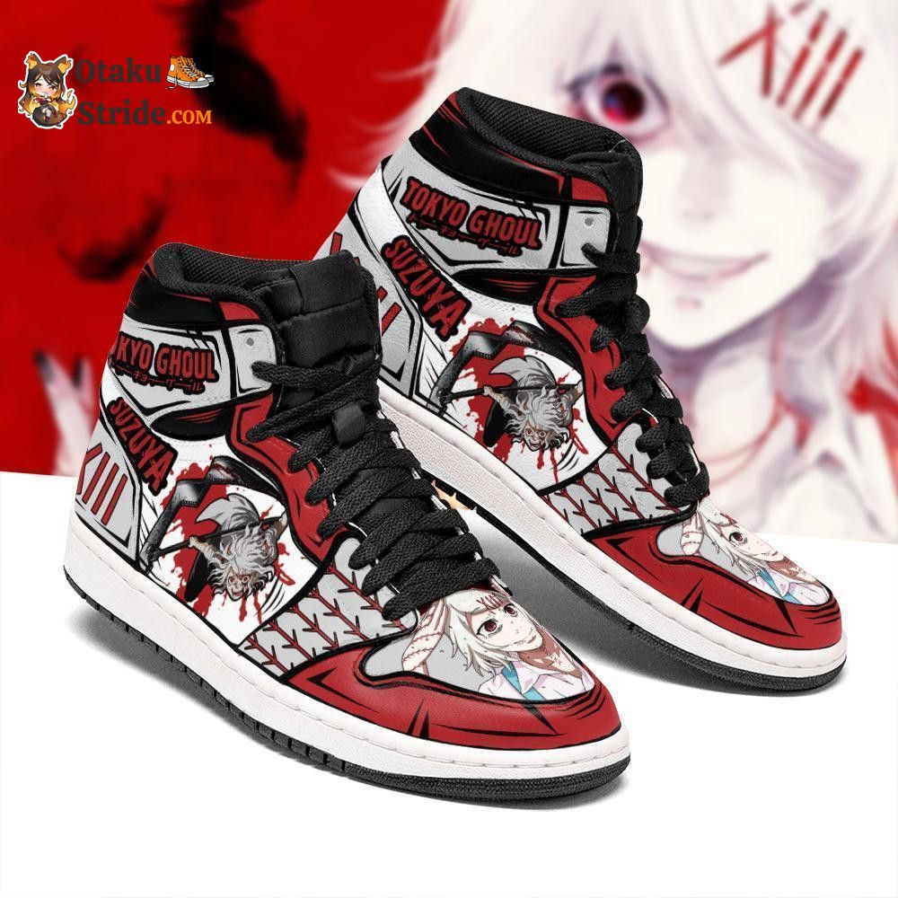 Juuzou Suzuya Sneakers Custom Tokyo Ghoul Anime Shoes