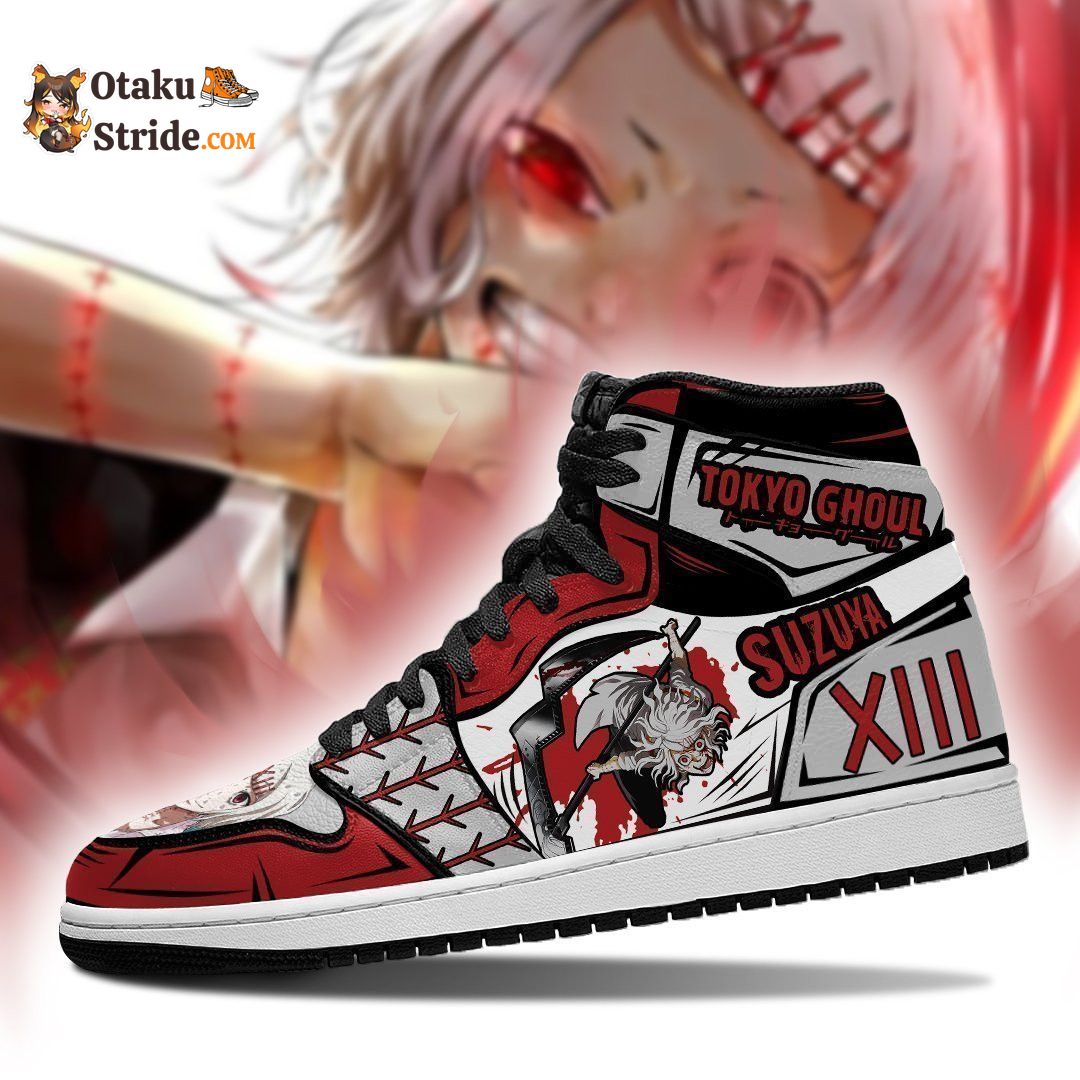 Juuzou Suzuya Sneakers Custom Tokyo Ghoul Anime Shoes