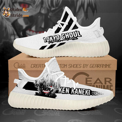 Ken Kaneki Yz Shoes Tokyo Ghoul Custom Anime Sneakers TT10