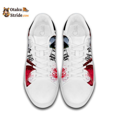 Kaneki Ken Skate Sneakers Custom Anime Tokyo Ghoul Shoes