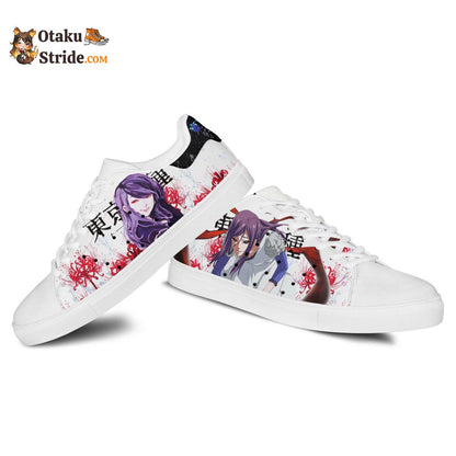 Tokyo Ghoul Rize Kamishiro Skate Sneakers Custom Anime Shoes