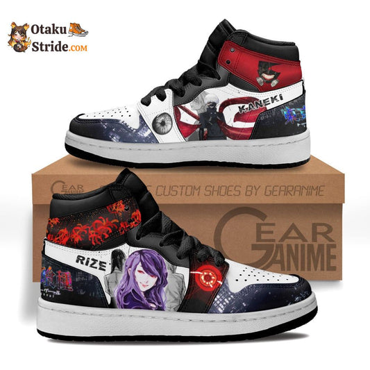 Rize Kamishiro and Ken Kaneki Kids Sneakers MV2802