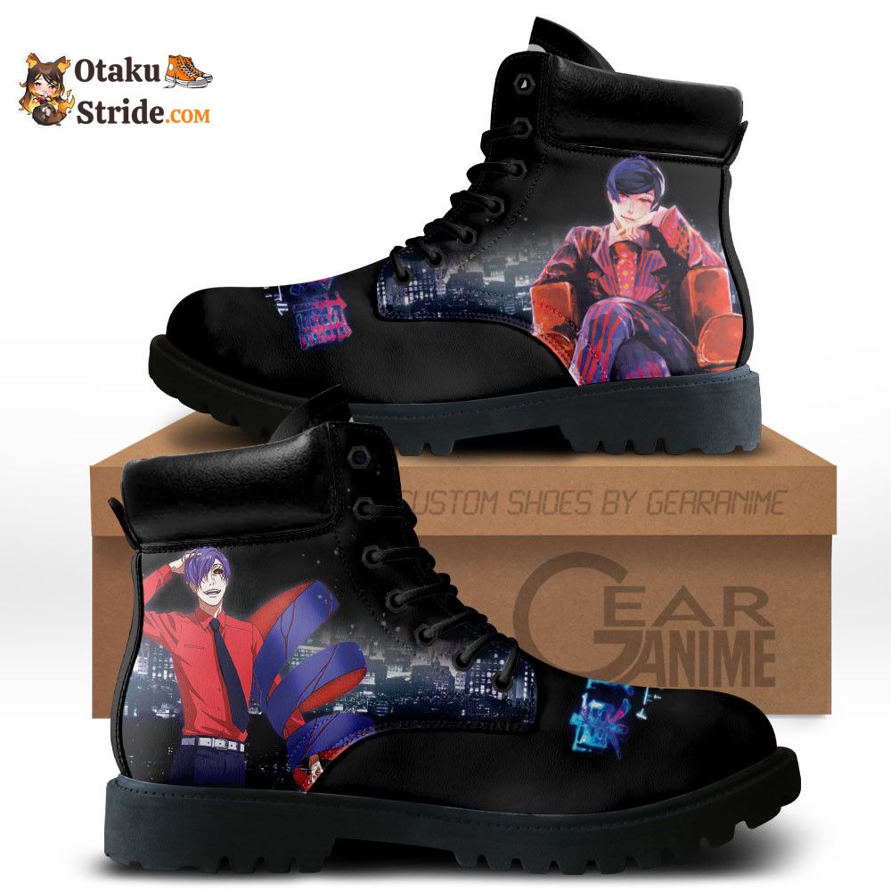 Tokyo Ghoul Shuu Tsukiyama Boots Shoes Anime MV0711