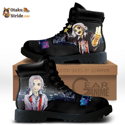 Tokyo Ghoul Juuzou Suzuya Boots Shoes Anime MV0711