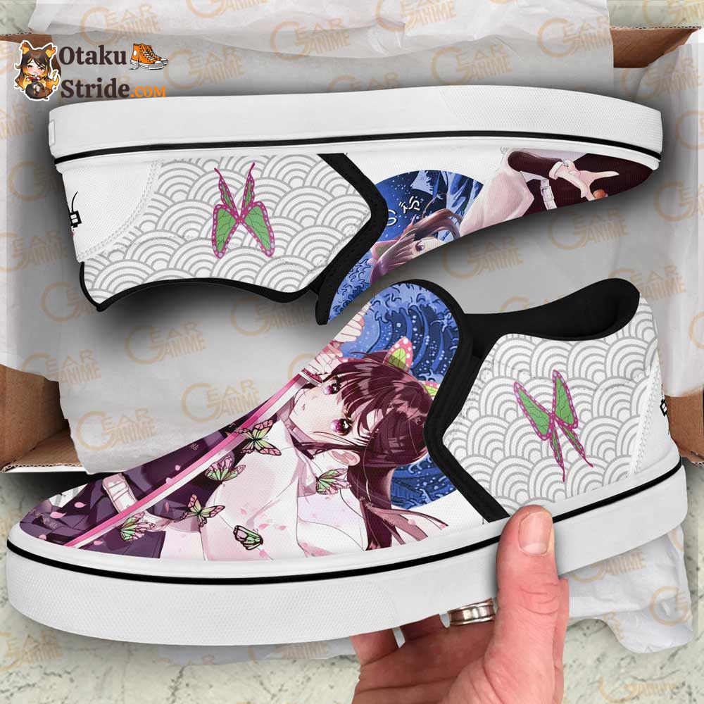 Kanao Tsuyuri Slip-On Shoes Canvas Custom Anime Shoes