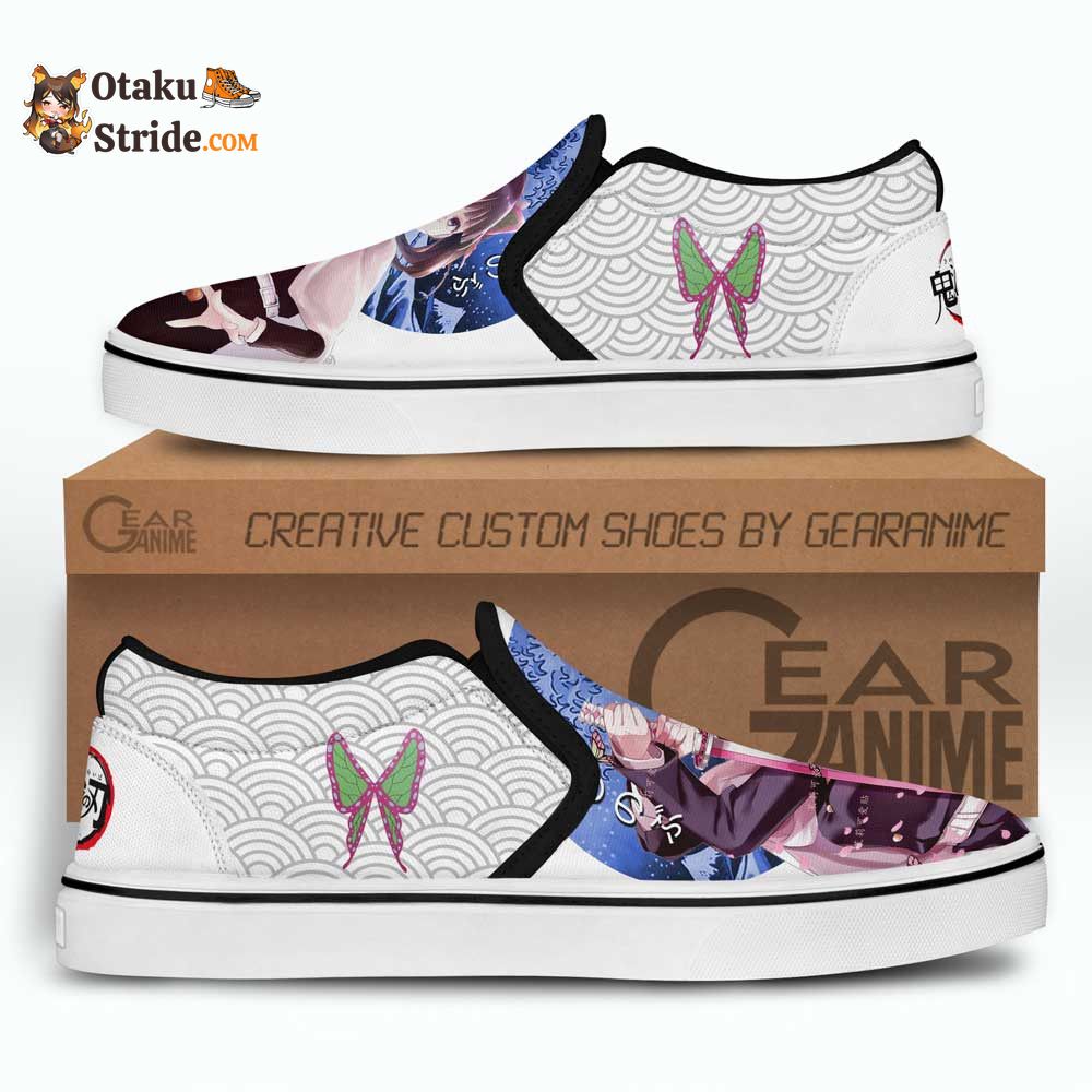 Kanao Tsuyuri Slip-On Shoes Canvas Custom Anime Shoes