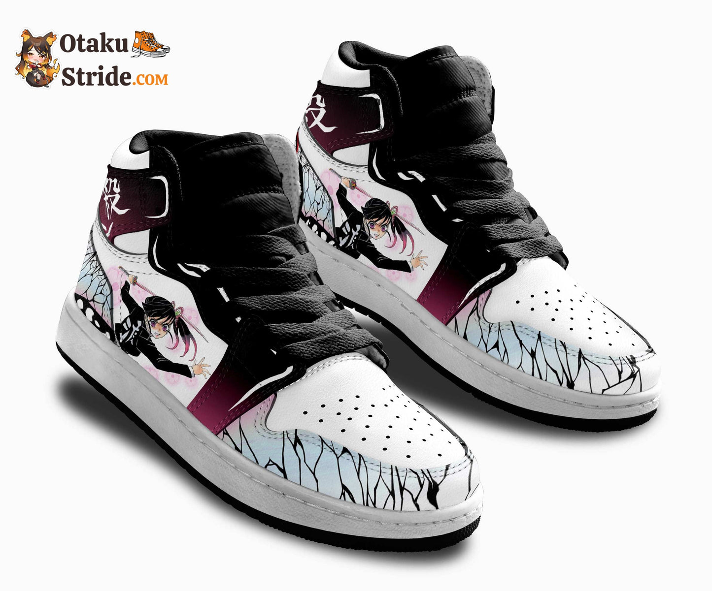 Kanao Tsuyuri Kids Sneakers Custom Anime Shoes For Kids