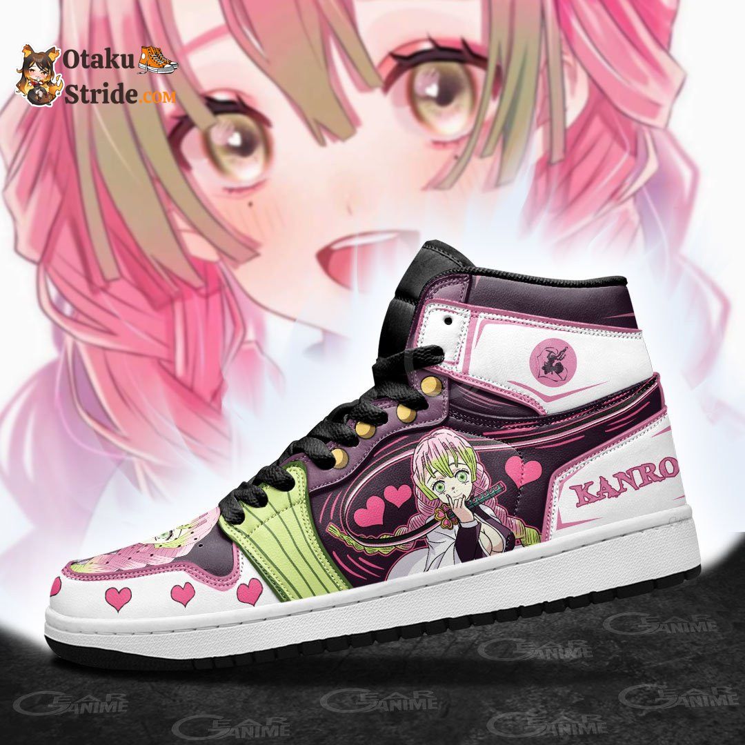 Mitsuri Kanroji Sneakers Love Hashira Anime Shoes