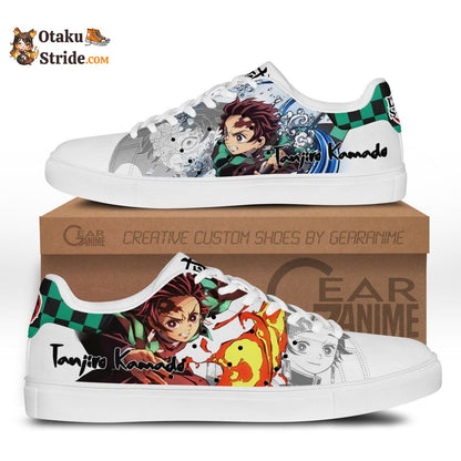 Tanjiro Kamado Skate Sneakers Custom Anime Shoes