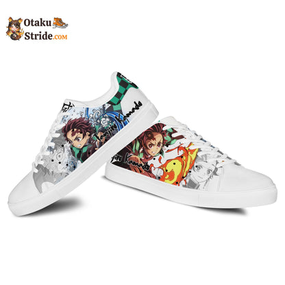 Tanjiro Kamado Skate Sneakers Custom Anime Shoes