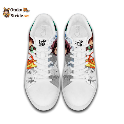 Tanjiro Kamado Skate Sneakers Custom Anime Shoes