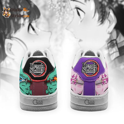 Kanao and Tanjiro Sneakers Custom Anime Shoes
