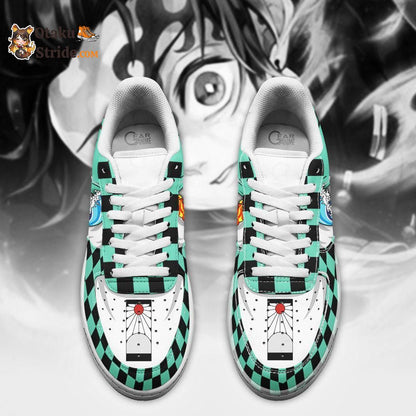 Tanjiro Water and Sun Breathing Sneakers Anime