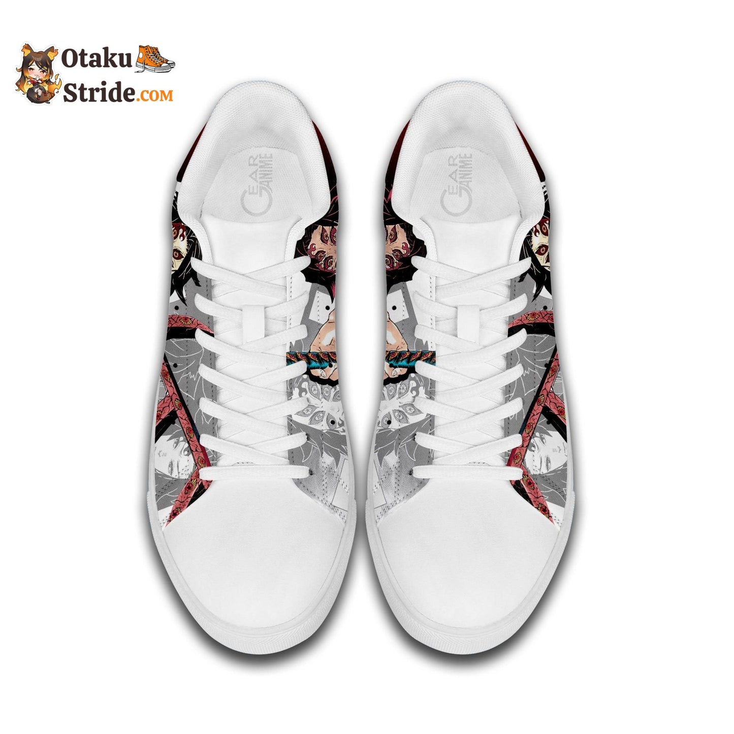 Kokushibo Skate Sneakers Custom Anime Shoes