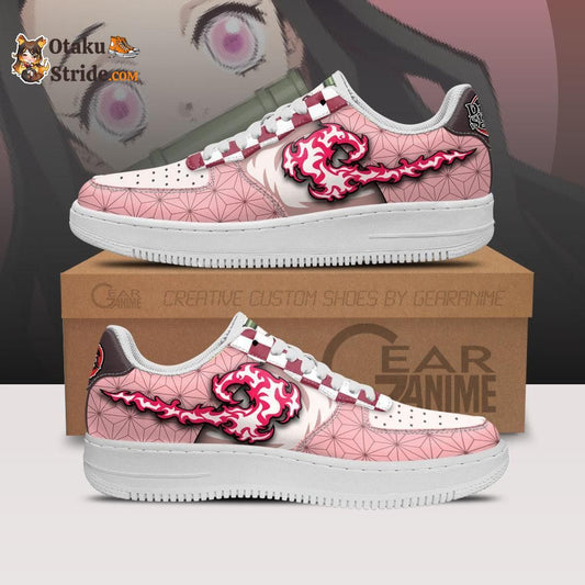 Kimetsu Kamado Nezuko Sneakers Anime Blood Demon Art