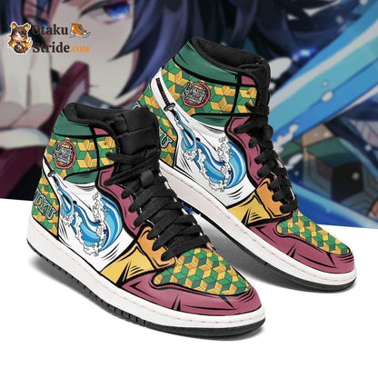 Giyu J1 Sneakers Anime Water Breathing