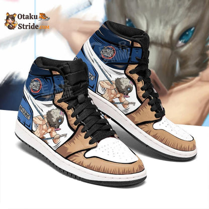 Inosuke J1 Sneakers Anime Boots Skill Beast Breathing Fan