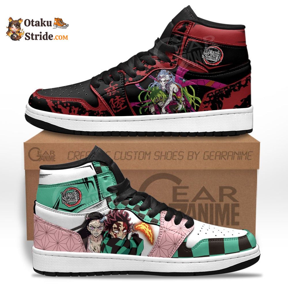 Daki Gyutaro vs Tanjro Nezuko Kamado J1 Sneakers Anime MN21