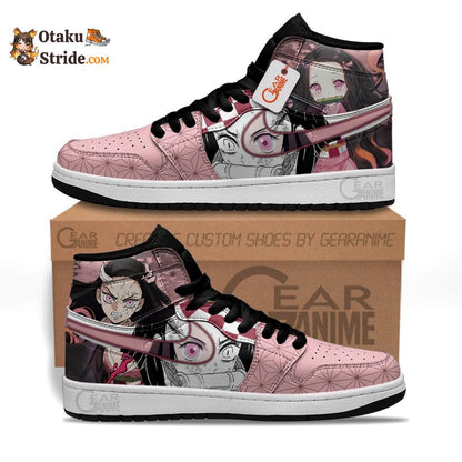 Nezuko J1 Sneakers Anime Custom Shoes