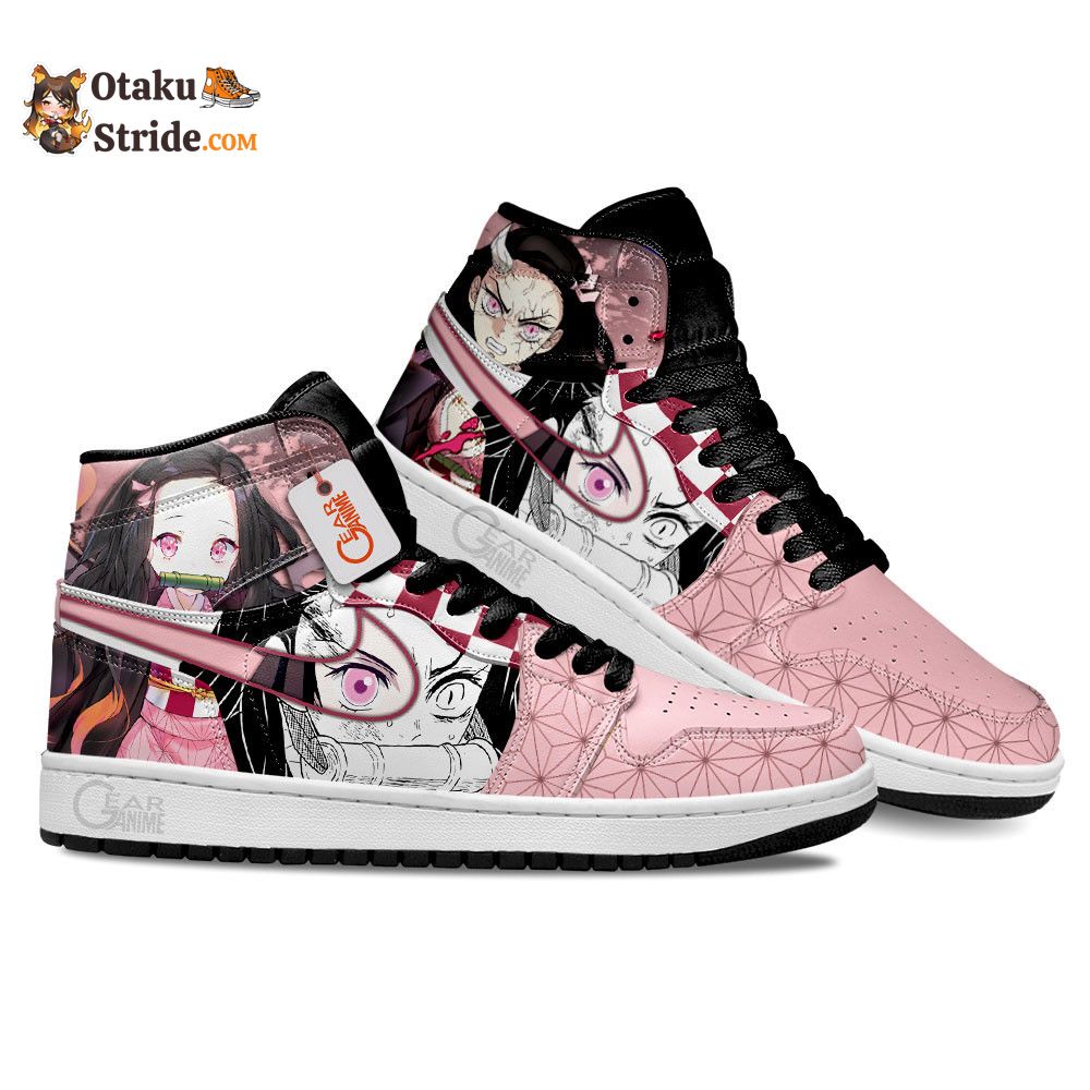 Nezuko J1 Sneakers Anime Custom Shoes