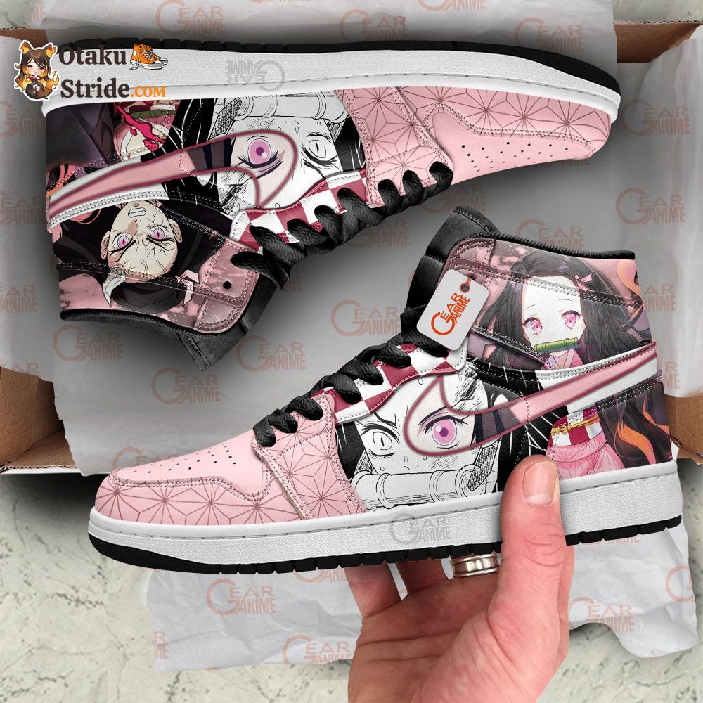 Nezuko J1 Sneakers Anime Custom Shoes
