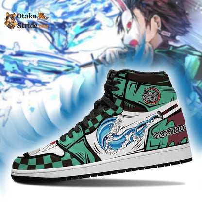 Tanjro Water Breathing J1 Sneakers Demon Anime