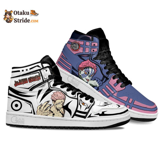 Akaza and Sukuna J1 Sneakers Anime MN30