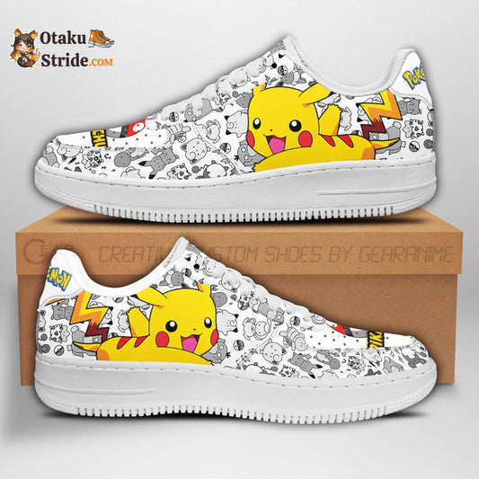 Pikachu Sneakers Custom Anime Shoes