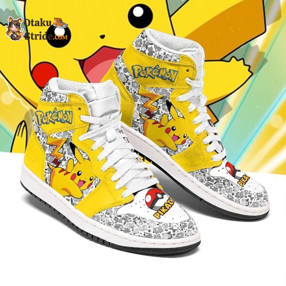 Pikachu J1 Sneakers Anime For Fans