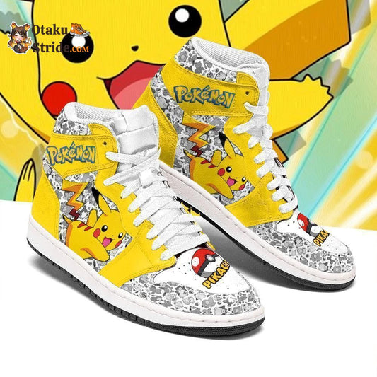Pikachu J1 Sneakers Anime For Fans