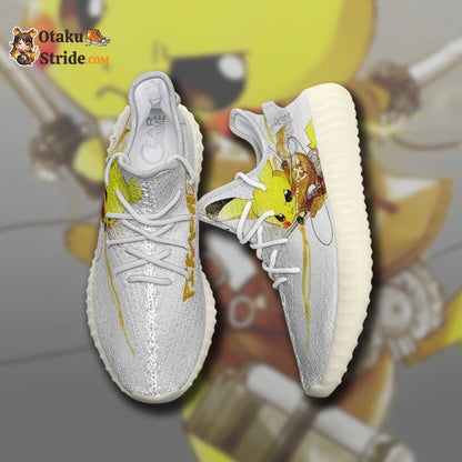 AOT Mashup Pikachu Yz Shoes Anime Sneakers TT11