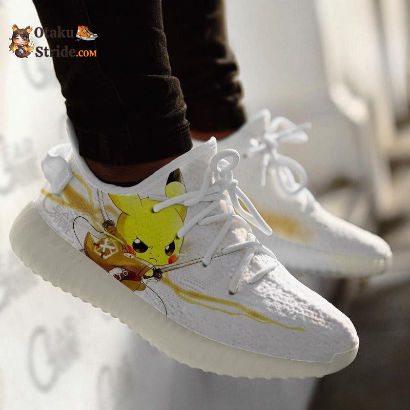 AOT Mashup Pikachu Yz Shoes Anime Sneakers TT11